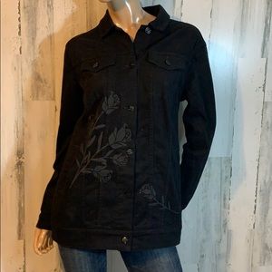 LulaRoe Black Denim Jacket